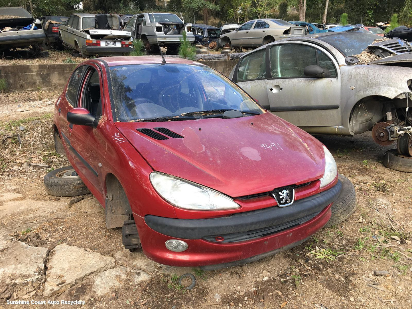 2002 Peugeot 206 Seatbelt Stalk