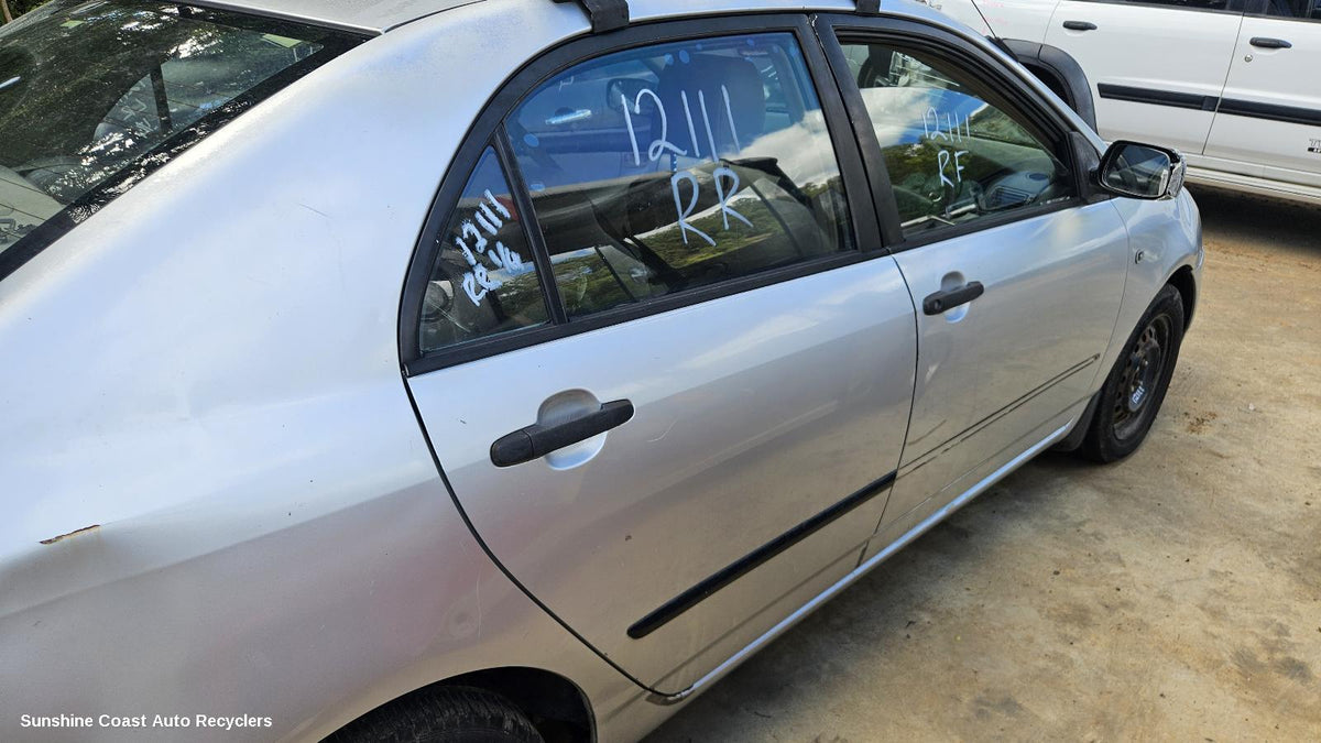 2001-2007 Toyota Corolla Right Rear 1 4 Door Glass