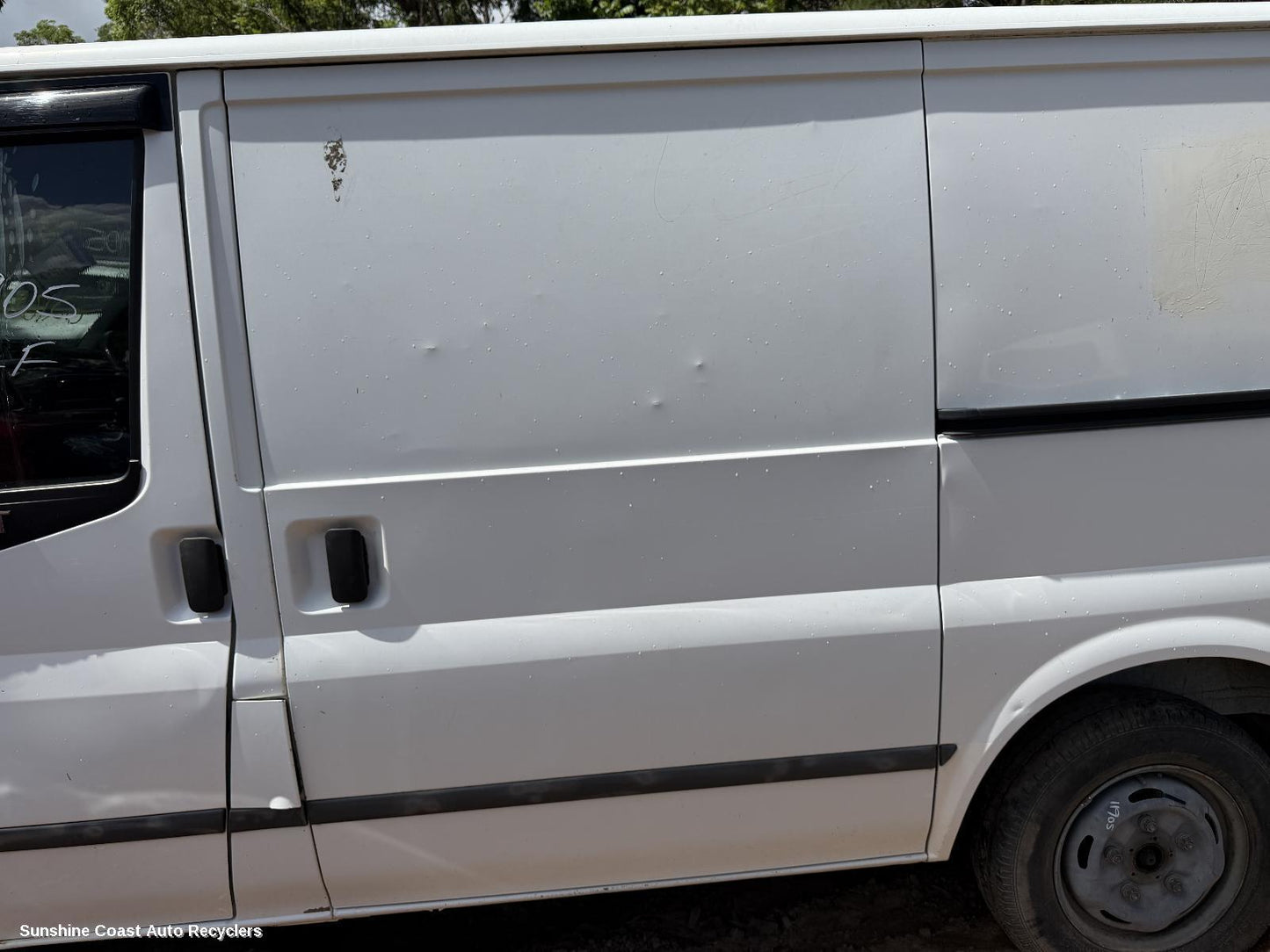 2013 Ford Transit Left Rear Door Sliding