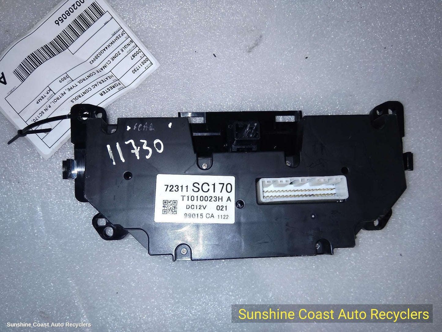 2009-2012 Subaru Forester Heater Ac Controls