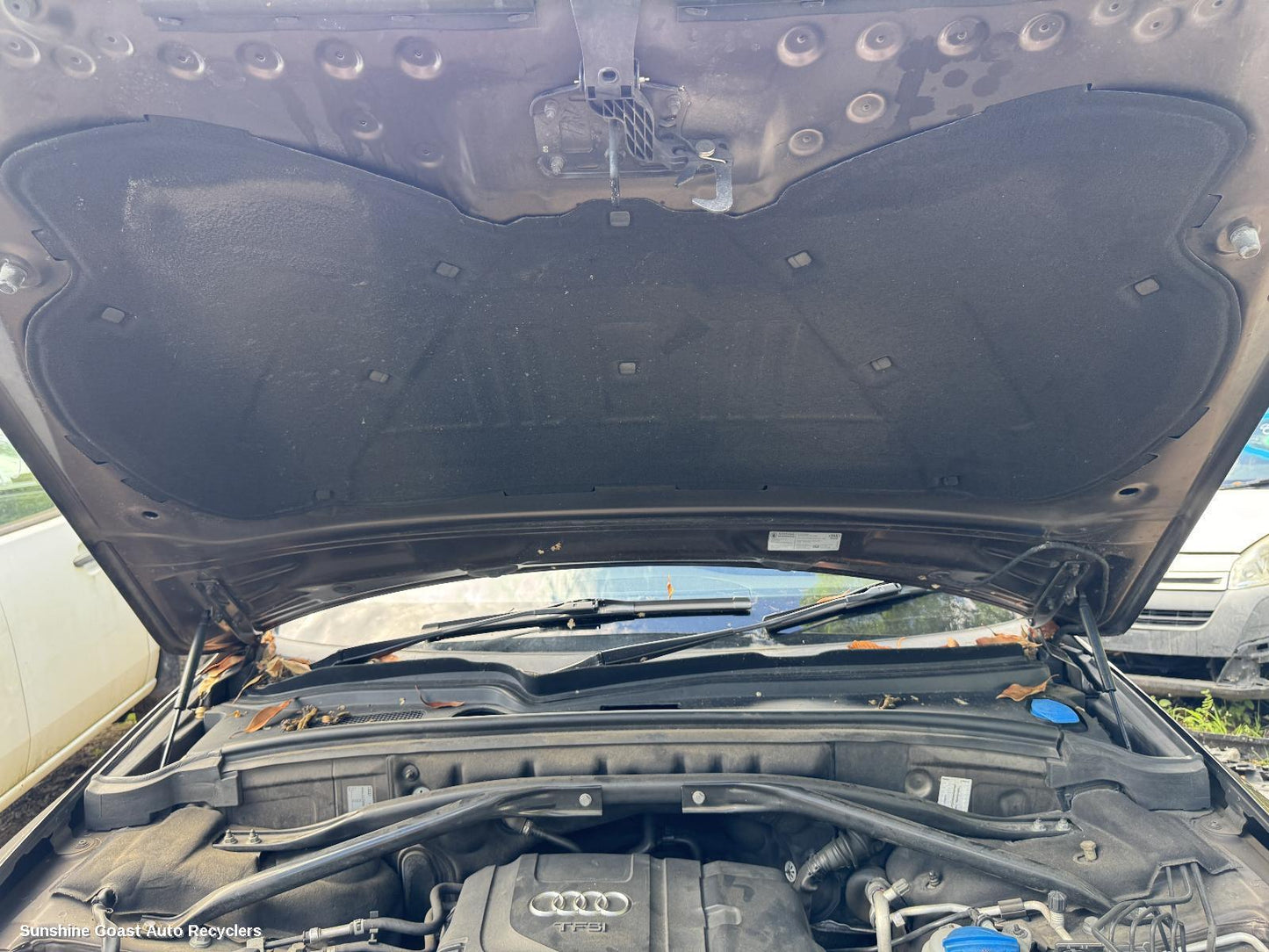 2011 Audi Q5 Plenum Chamber