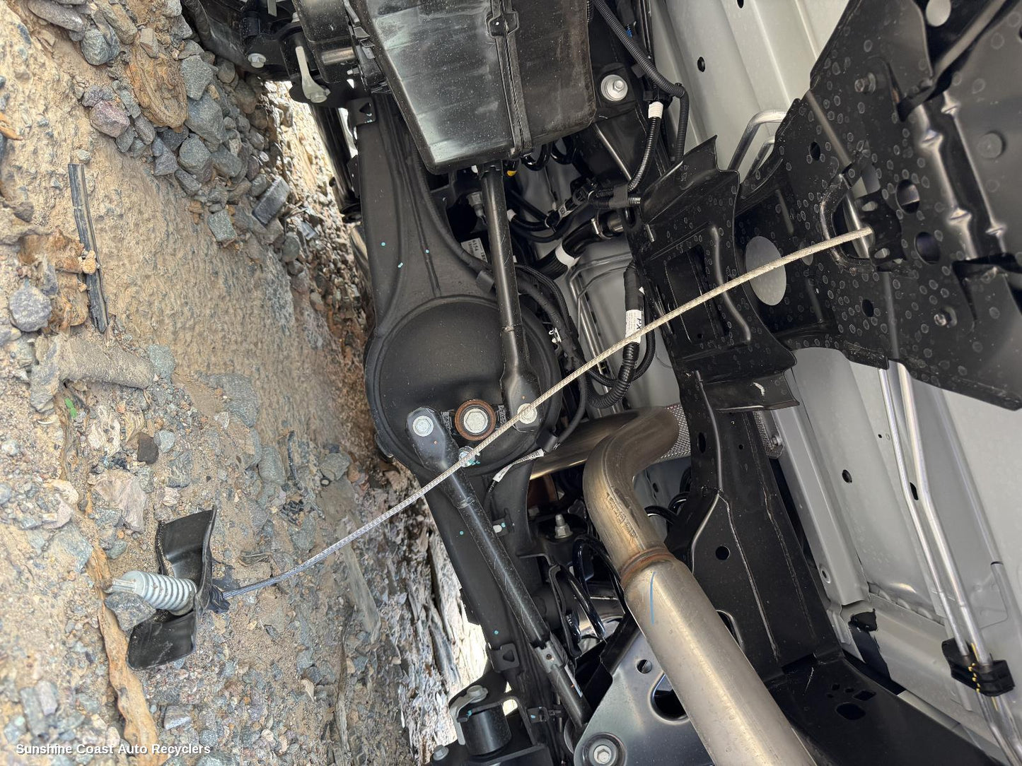 2024 Ford Everest Spare Wheel Winch