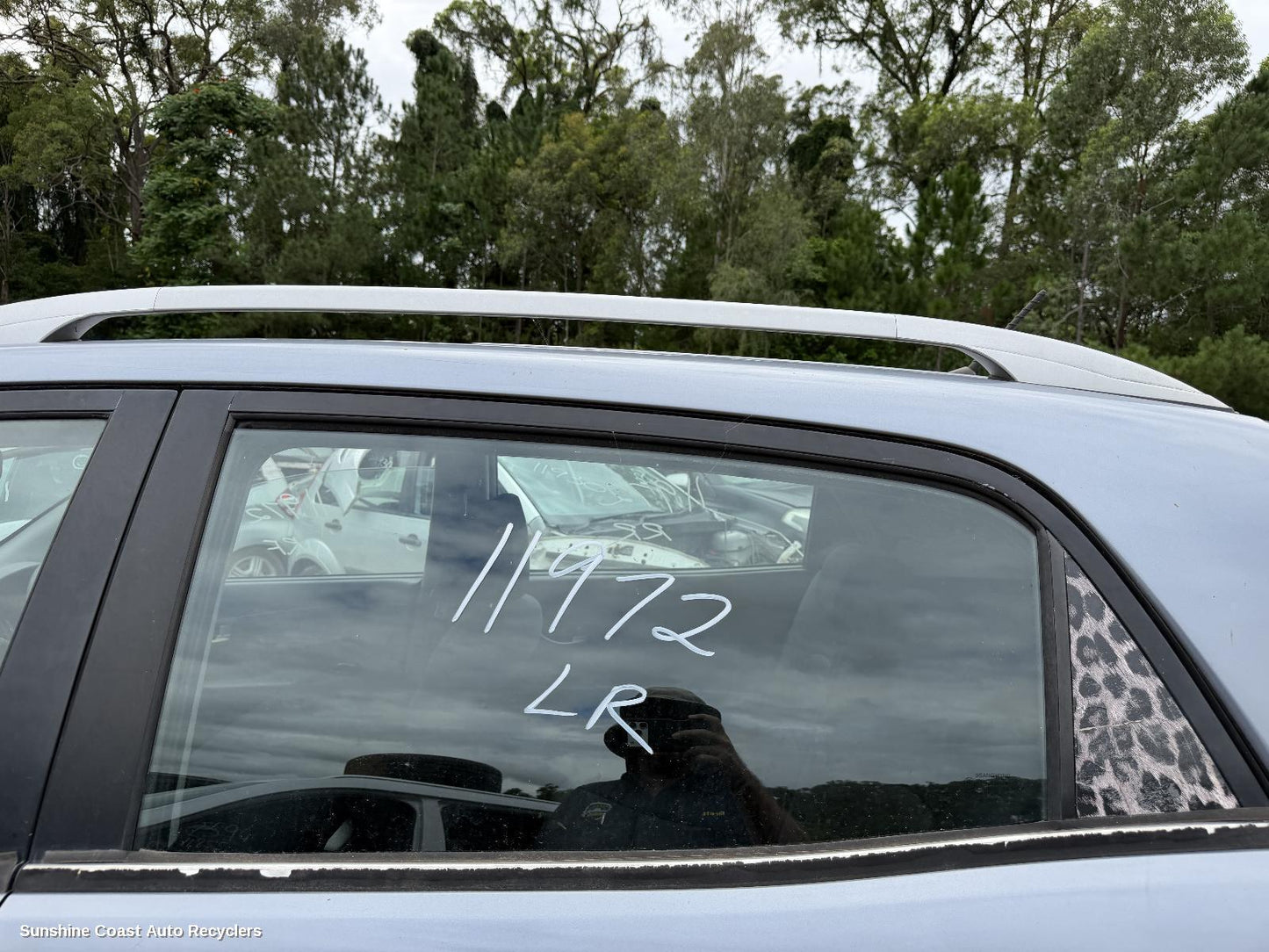 2011-2019 Ssangyong Korando Left Rear Door Window