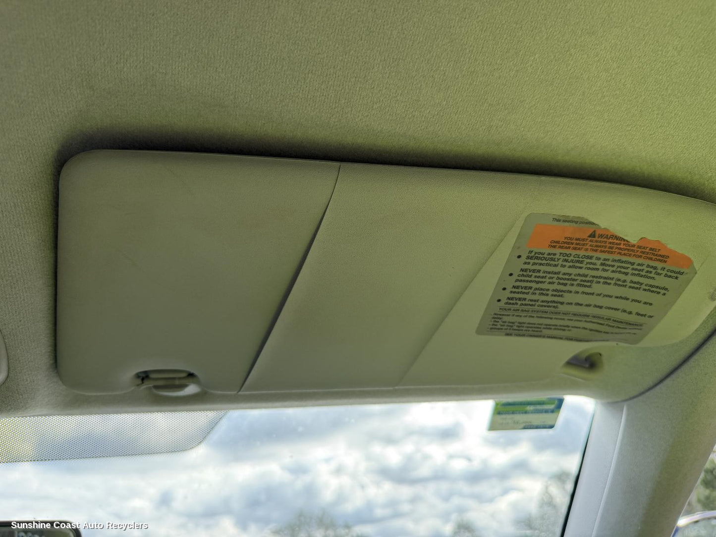 2001-2005 Ford Focus Sunvisor