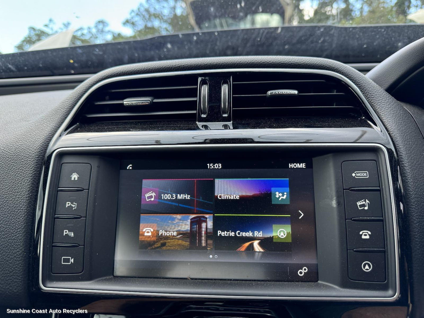 2015 Jaguar Xe Radio Cd Dvd Sat Tv