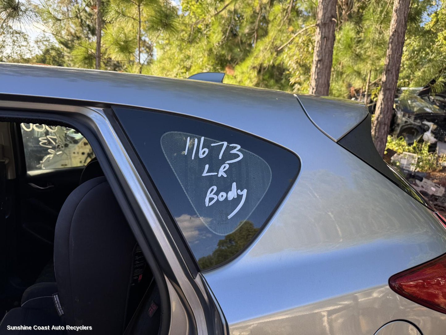 2014 Mazda Cx5 Left Rear Side Glass