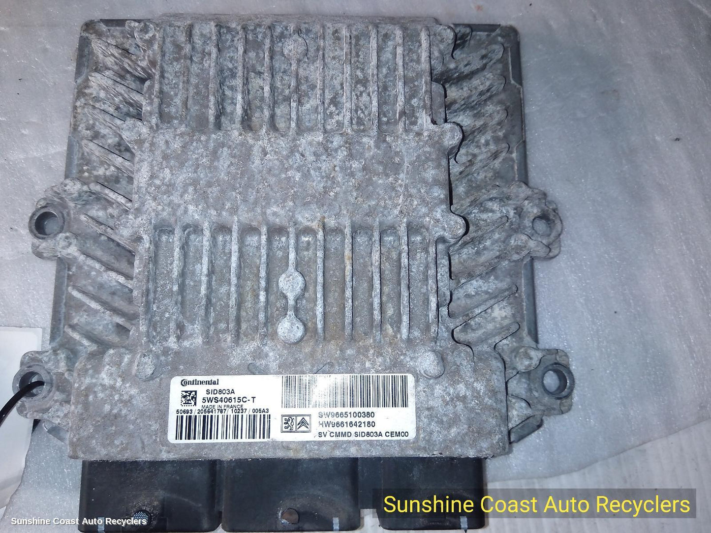 2010 Fiat Scudo Ecu