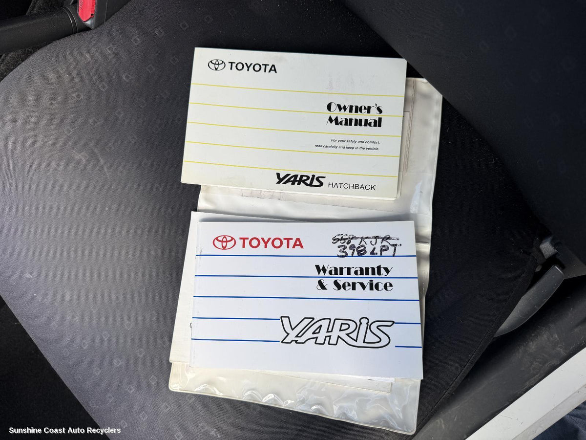 2005-2016 Toyota Yaris Owners Handbook