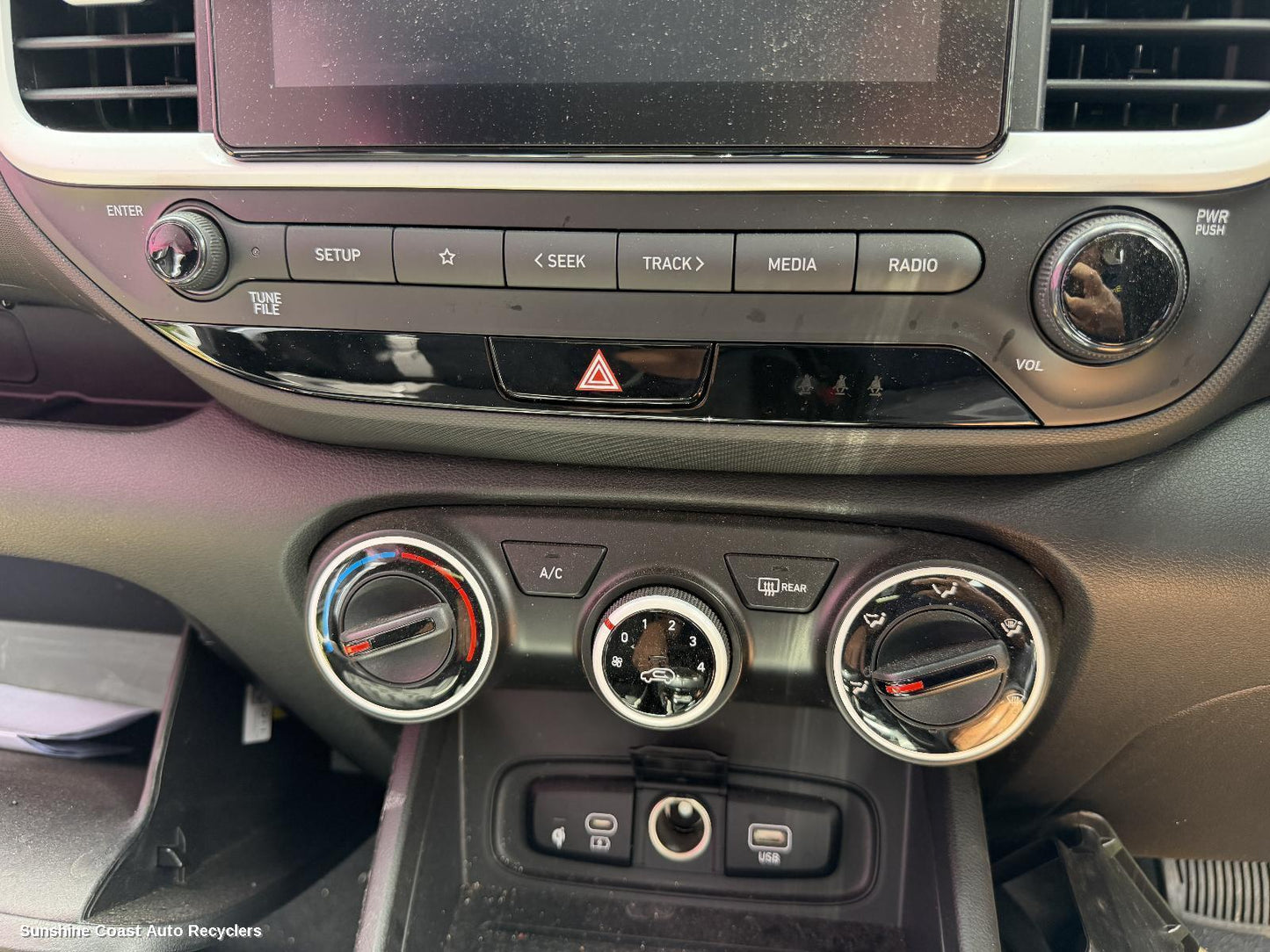 2019-2025 Hyundai Venue Heater Ac Controls
