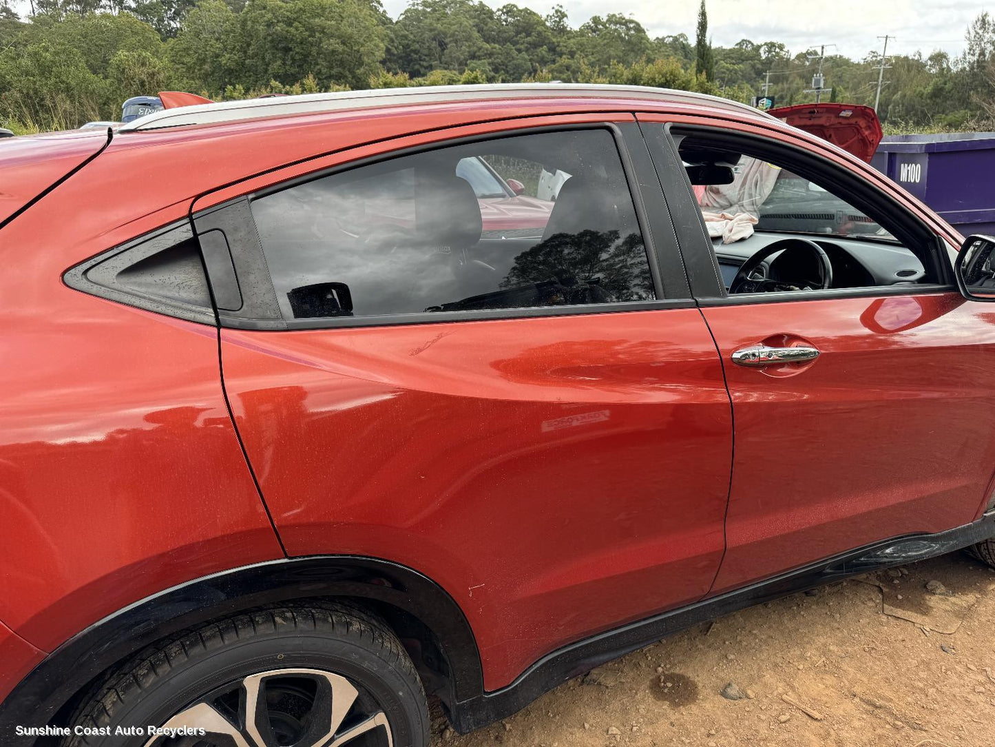 2014-2021 Honda Hrv Right Rear Door Sliding