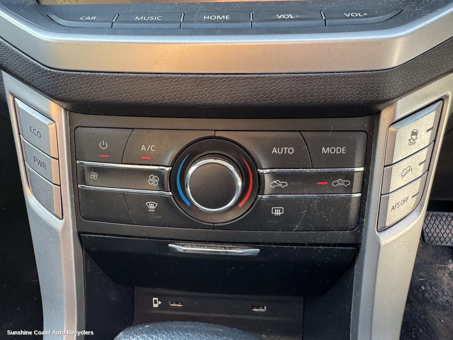 2017-2021 Ldv T60 Heater Ac Controls