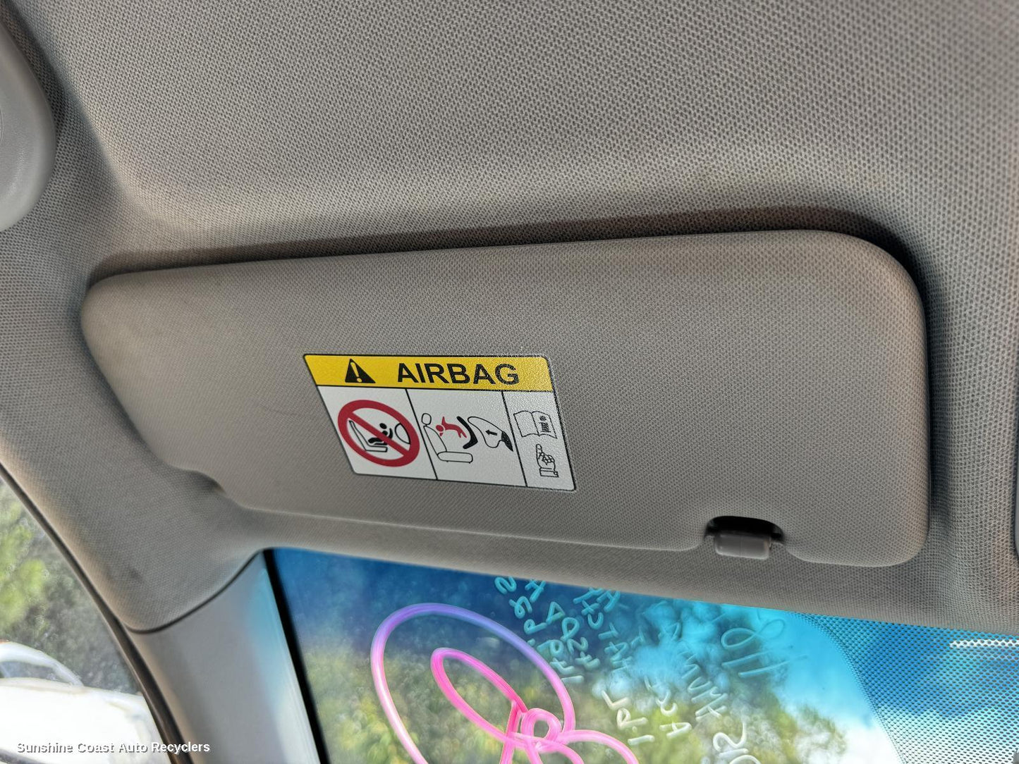 2015 Hyundai Accent Sunvisor
