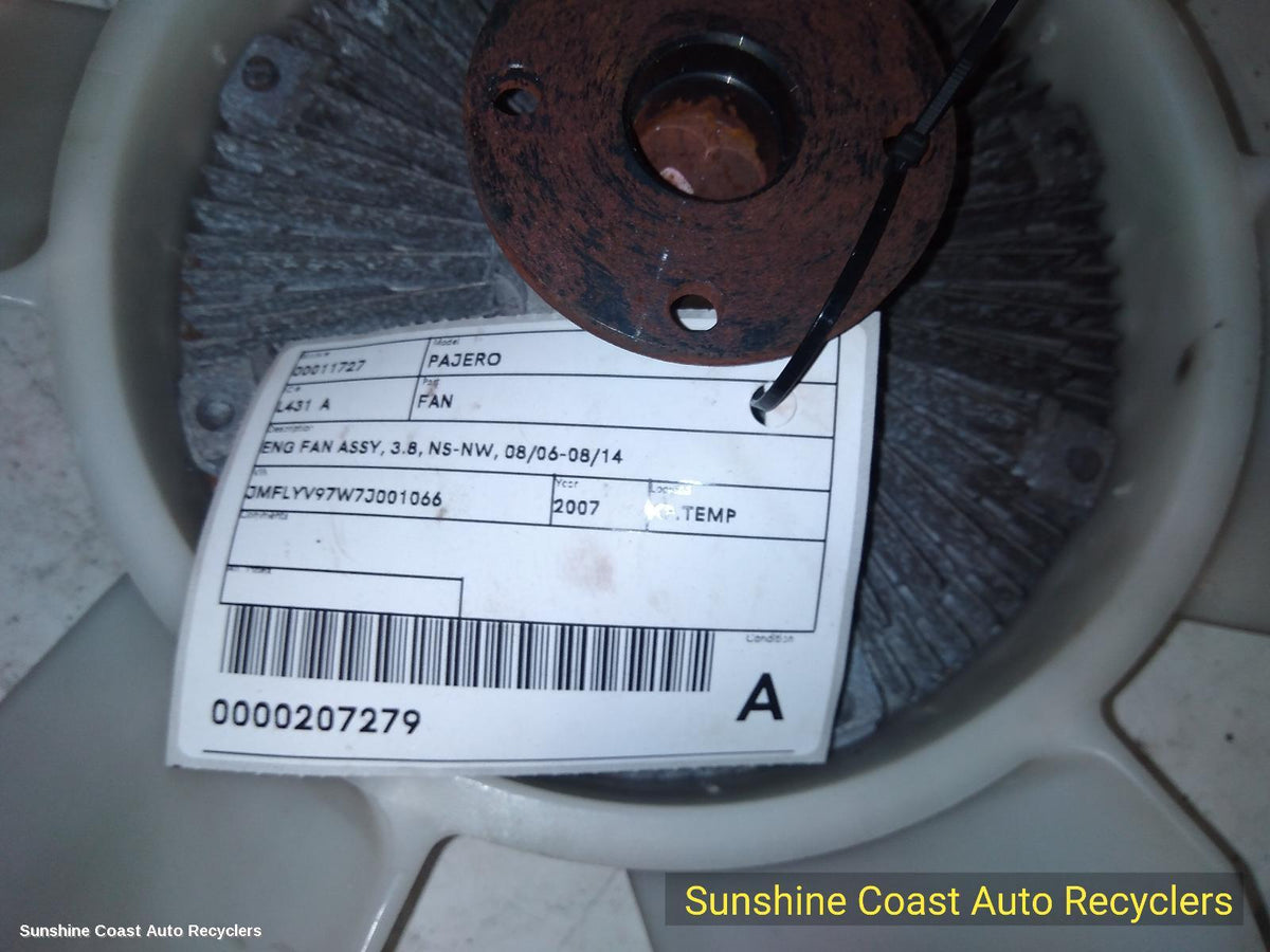 2006-2014 Mitsubishi Pajero Fan
