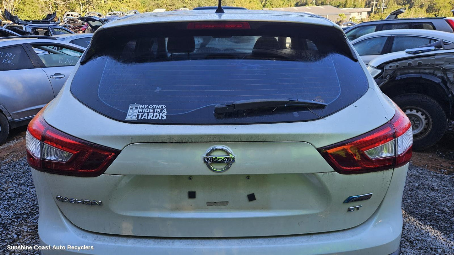 2013-2017 Nissan Qashqai Bootlid Tailgate