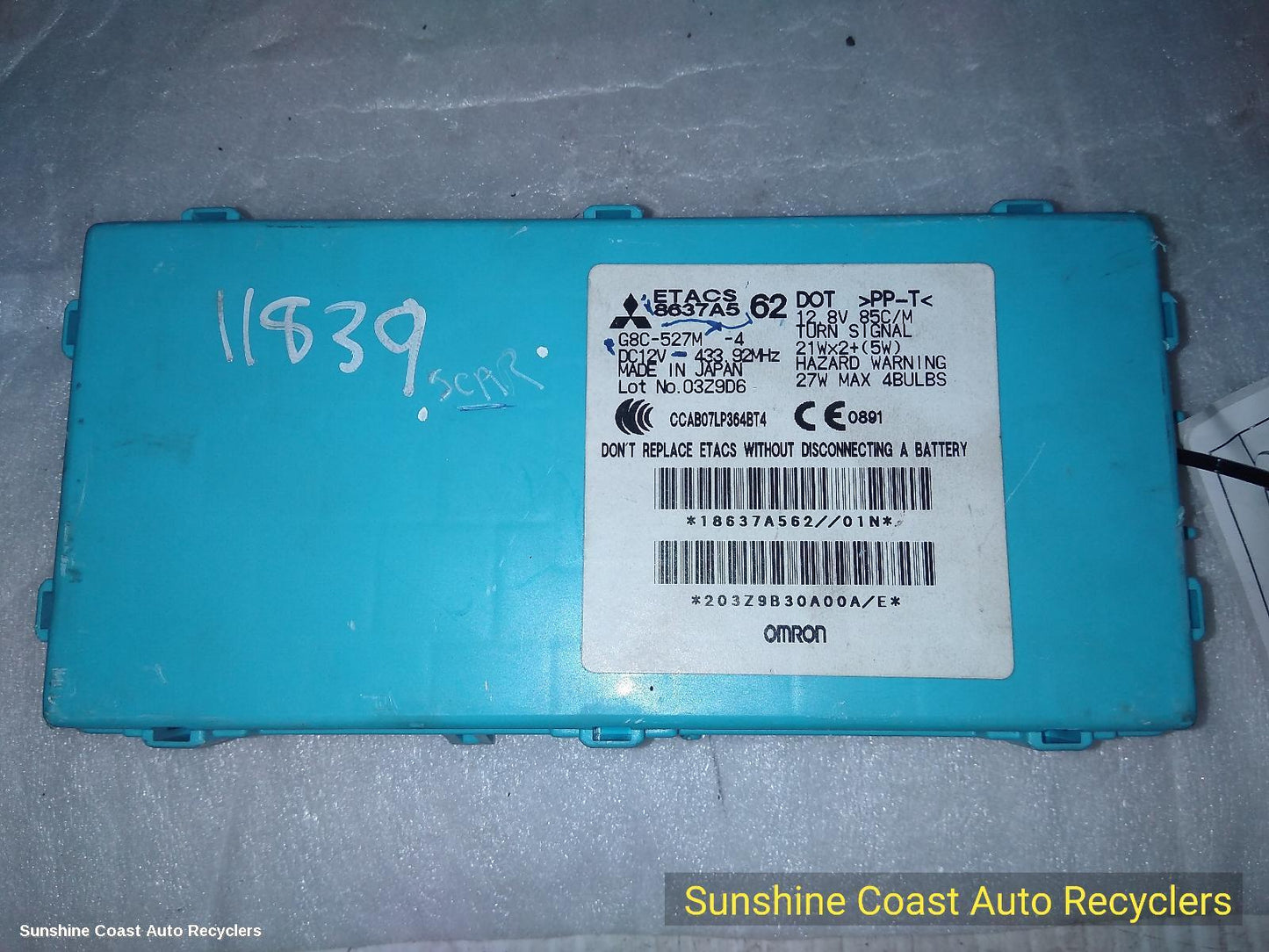 2009 Mitsubishi Pajero Ecu