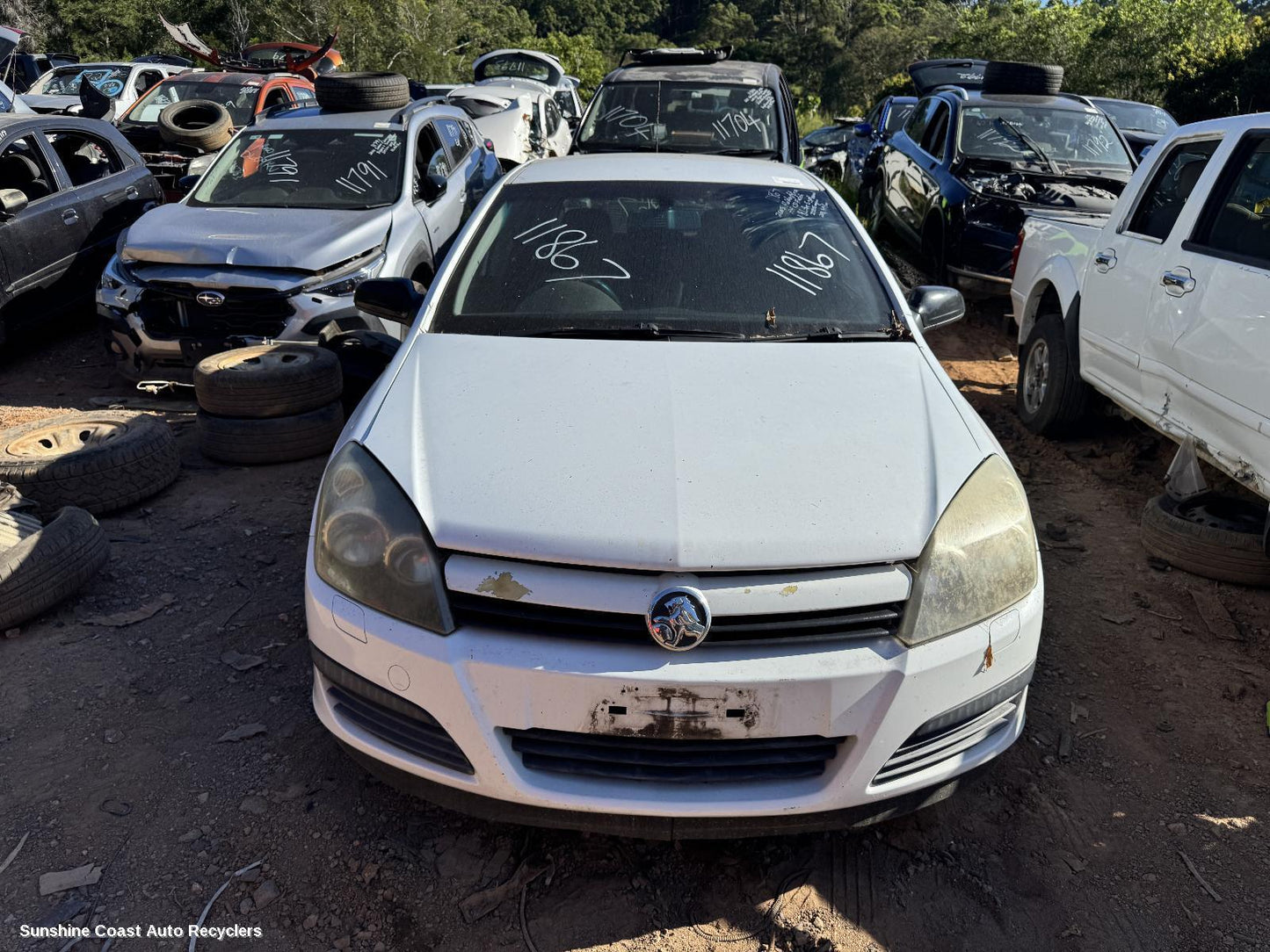 2005 Holden Astra Number Plate Lamp