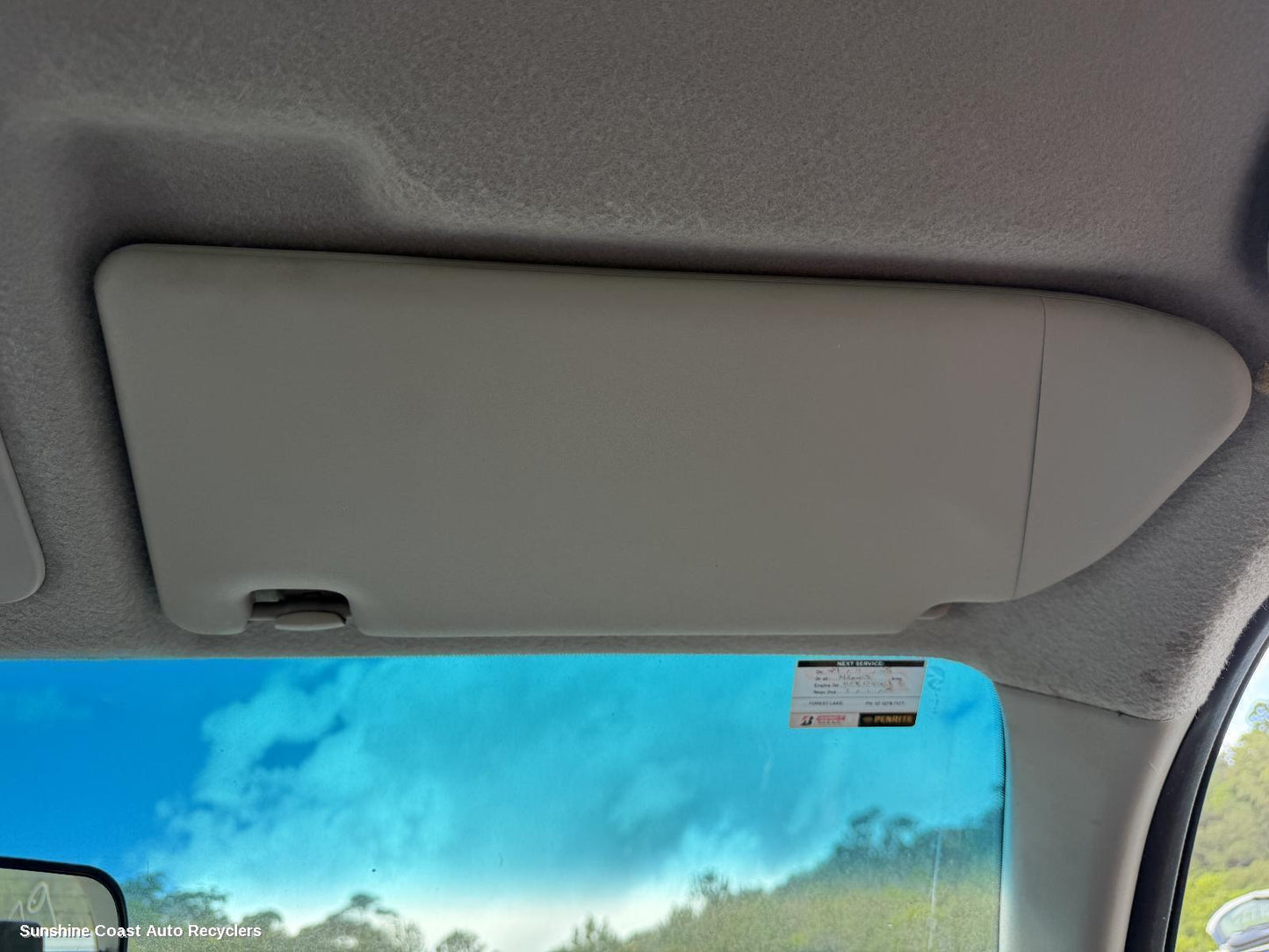 2005-2015 Nissan Navara Sunvisor
