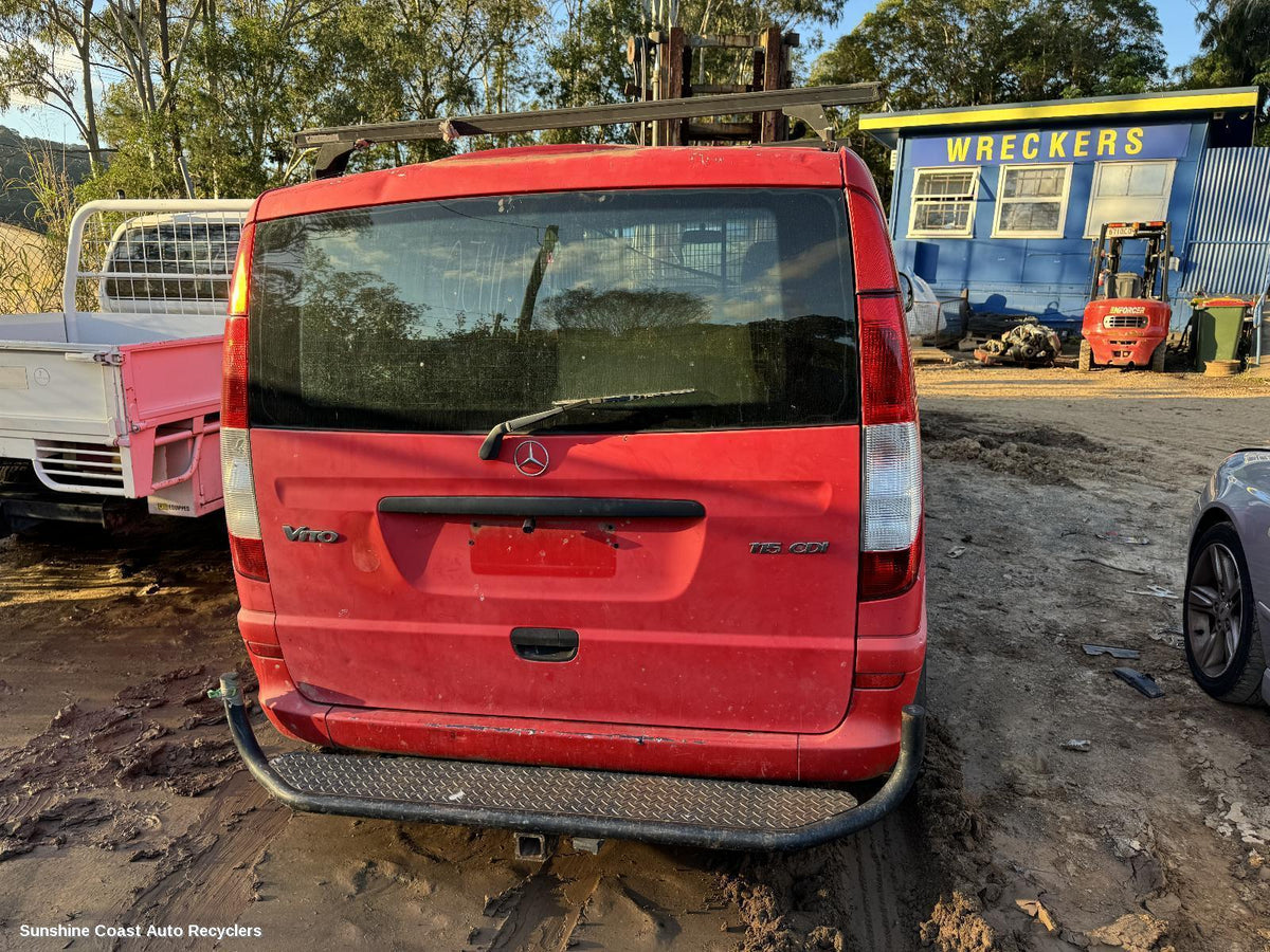 2004-2015 Mercedes Vito Bootlid Tailgate
