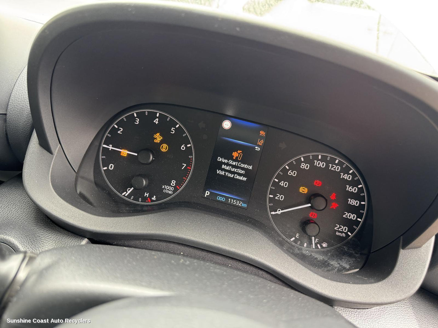 2024 Toyota Yaris Instrument Cluster