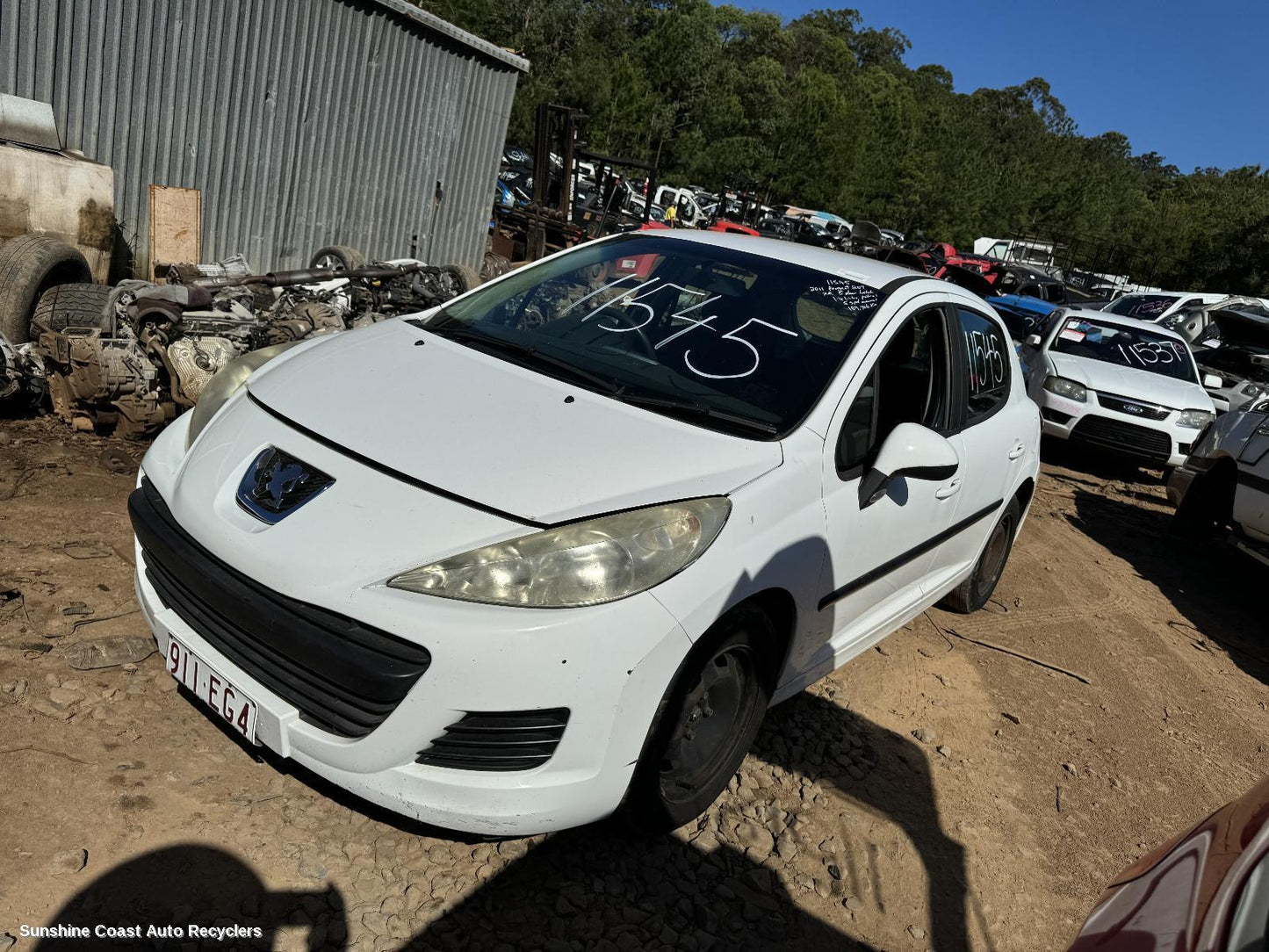 2011 Peugeot 207 Ignition W  Key