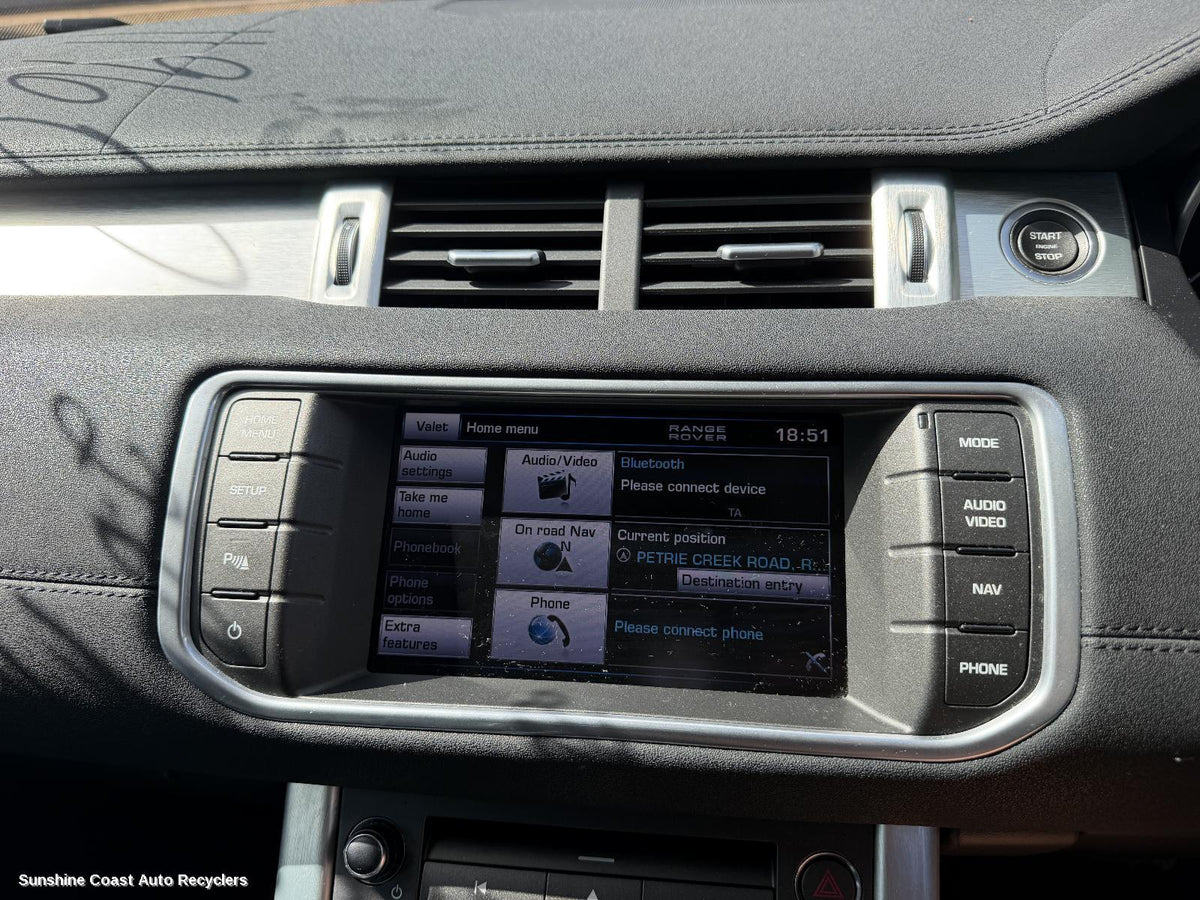 2011-2019 Land Rover Rangerover Evoque Radio Cd Dvd Sat Tv