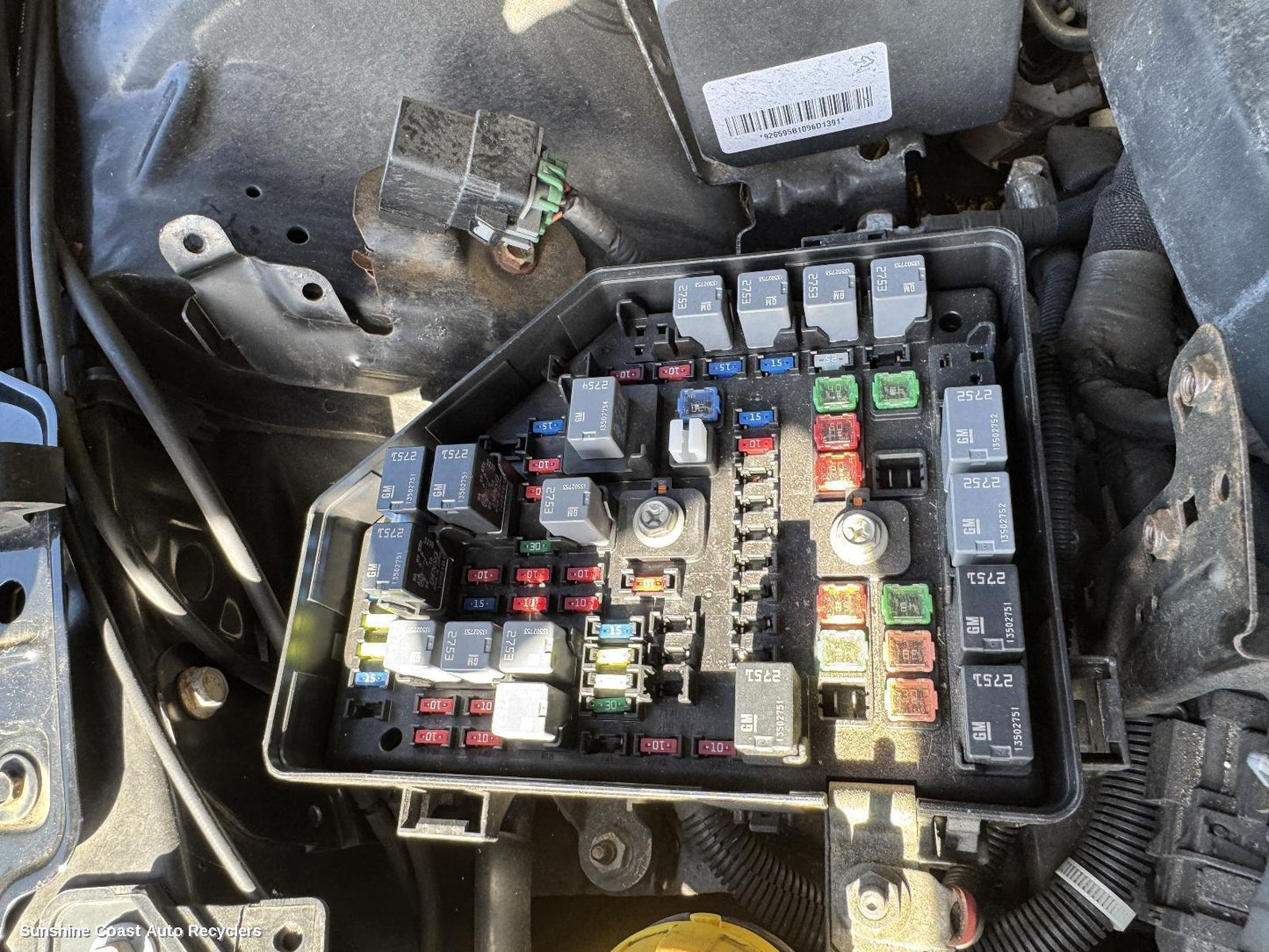 2011 Holden Commodore Fuse Box
