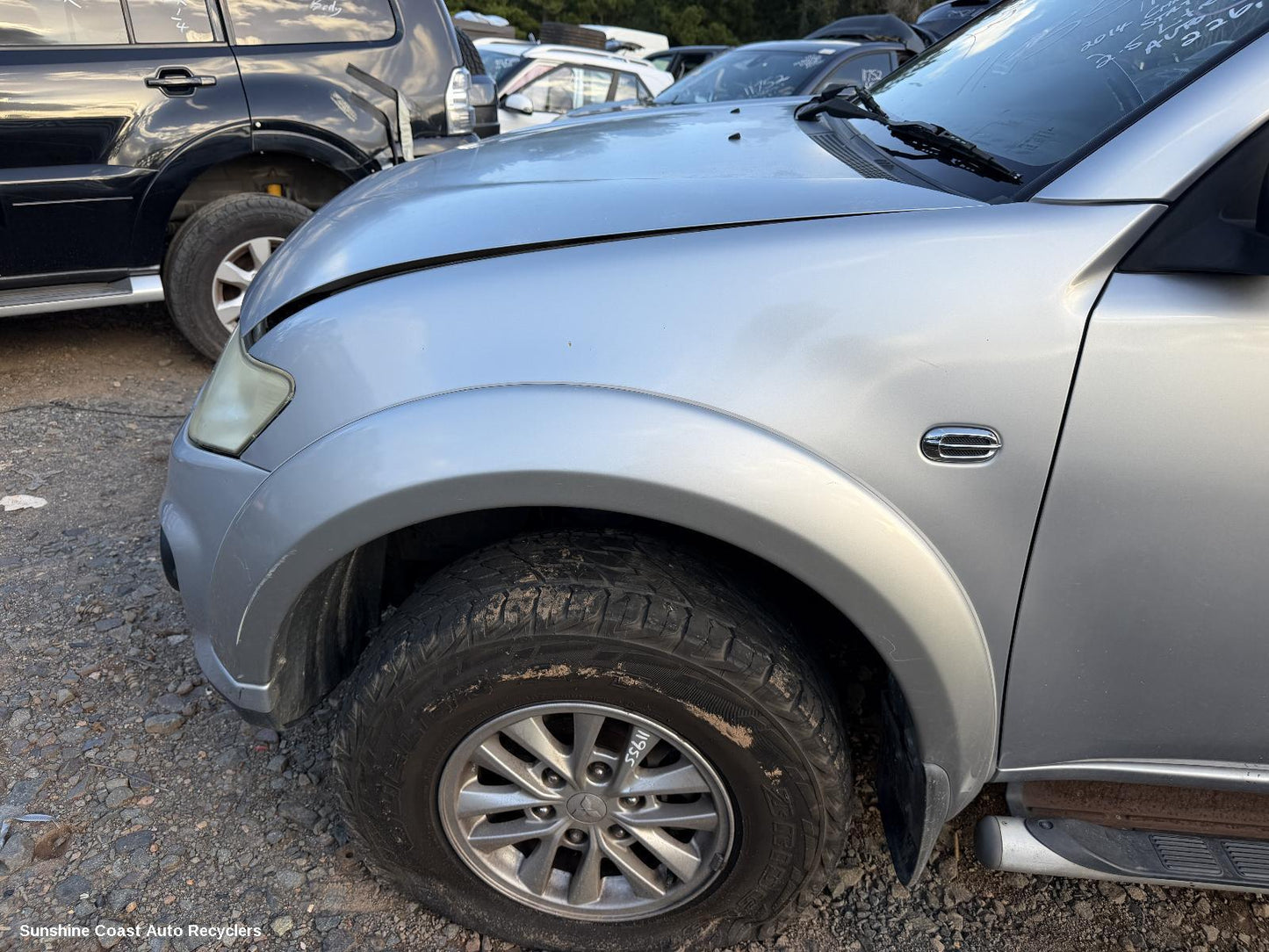 2009-2015 Mitsubishi Challenger Wheel Arch Flare