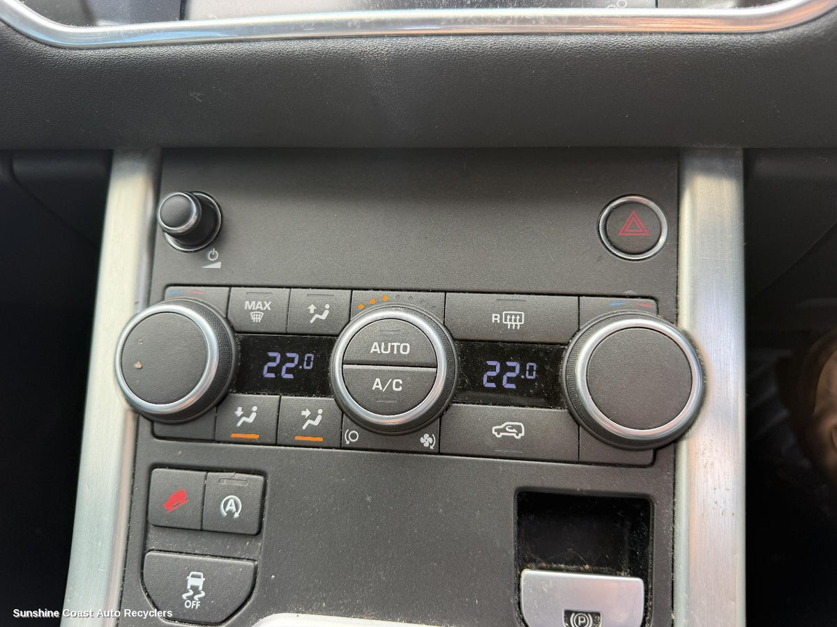 2011-2019 Land Rover Rangerover Evoque Heater Ac Controls