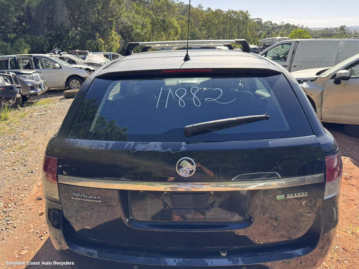 2011 Holden Commodore Rear Garnish