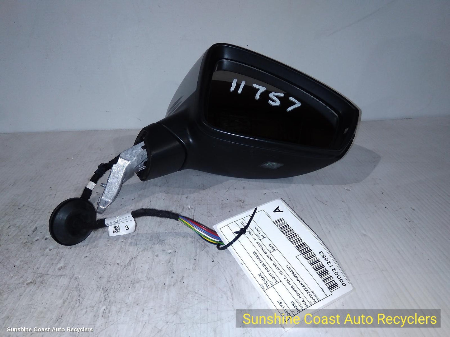 2022 Volkswagen Tiguan Right Door Mirror