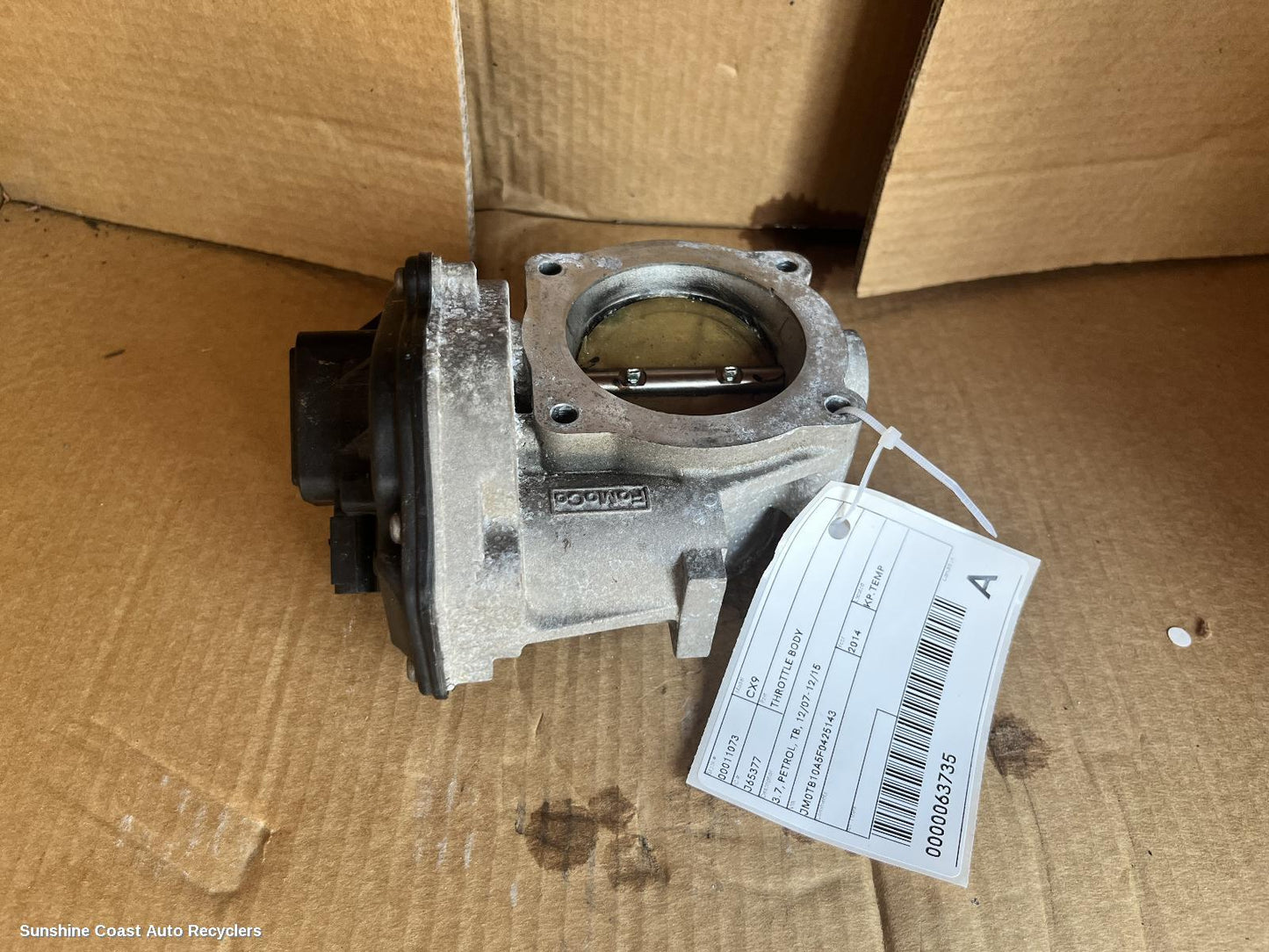 2014 Mazda Cx9 Throttle Body