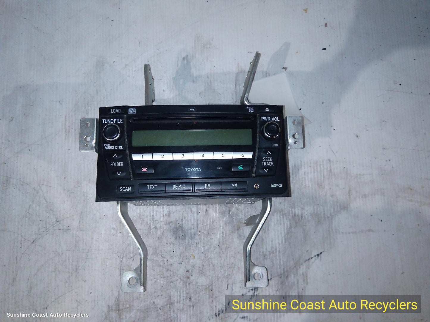 2007 Toyota Kluger Radio Cd Dvd Sat Tv