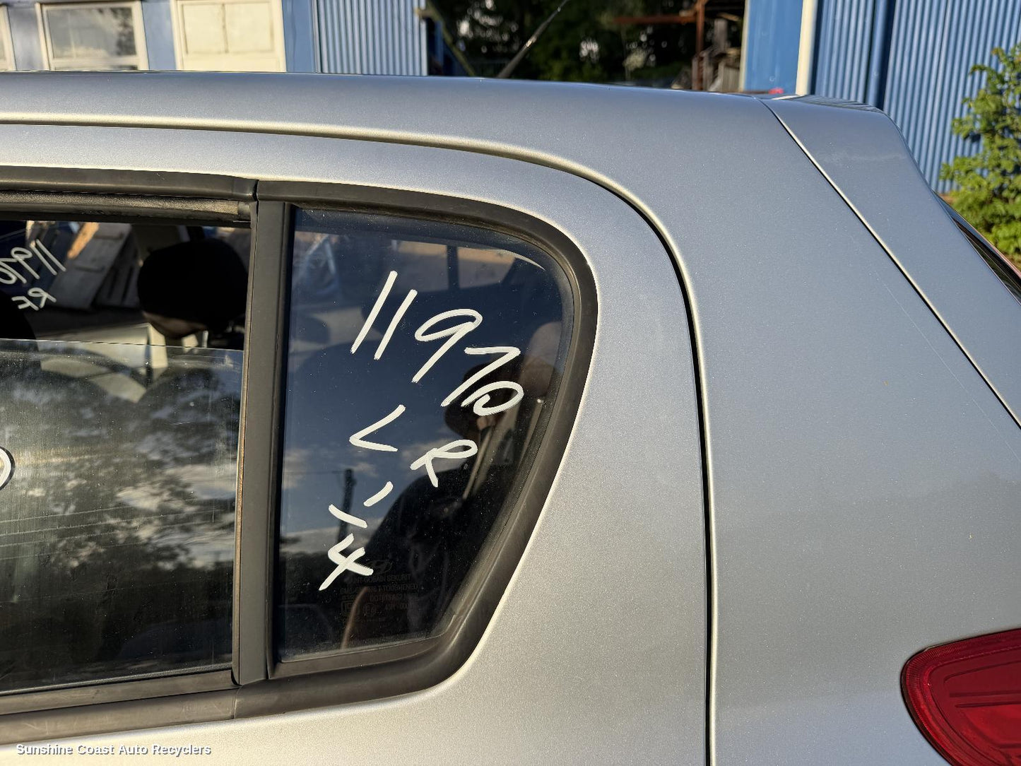 2010-2015 Hyundai I20 Left Rear 1 4 Door Glass