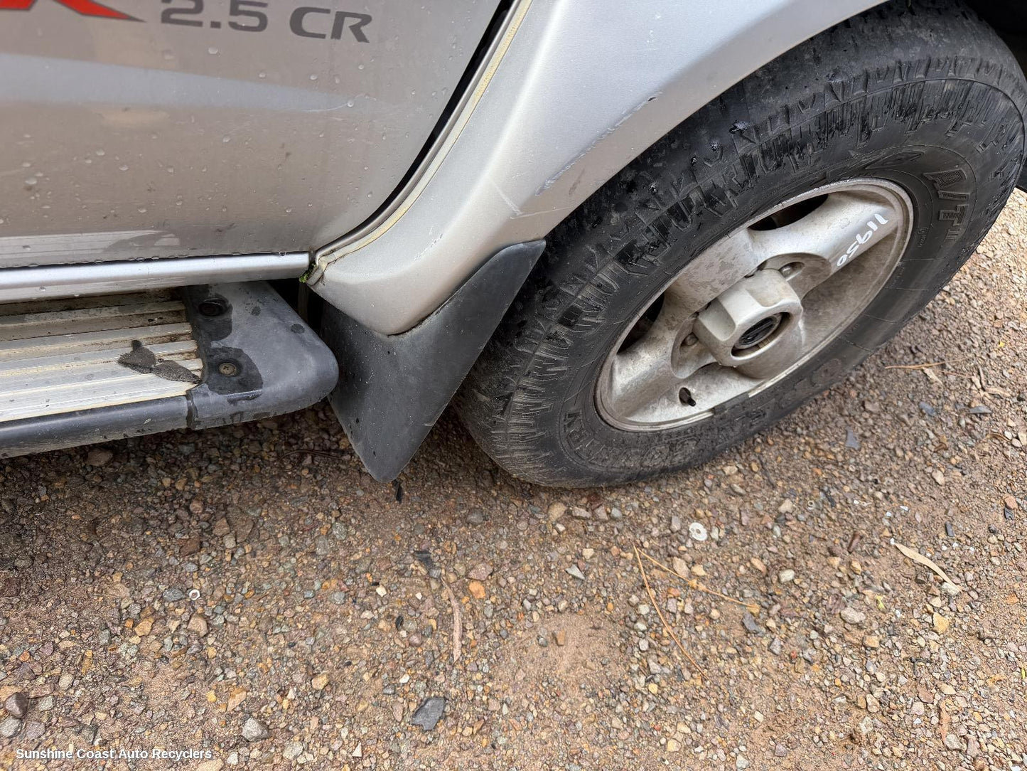 2001-2015 Nissan Navara Mud Flaps
