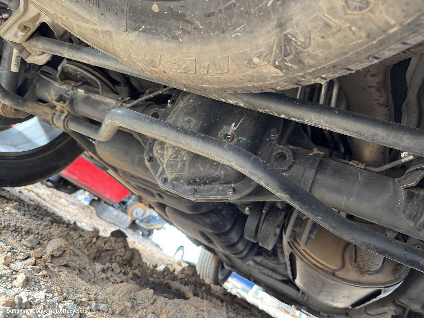 2022 Ldv D90 Rear Diff Assembly