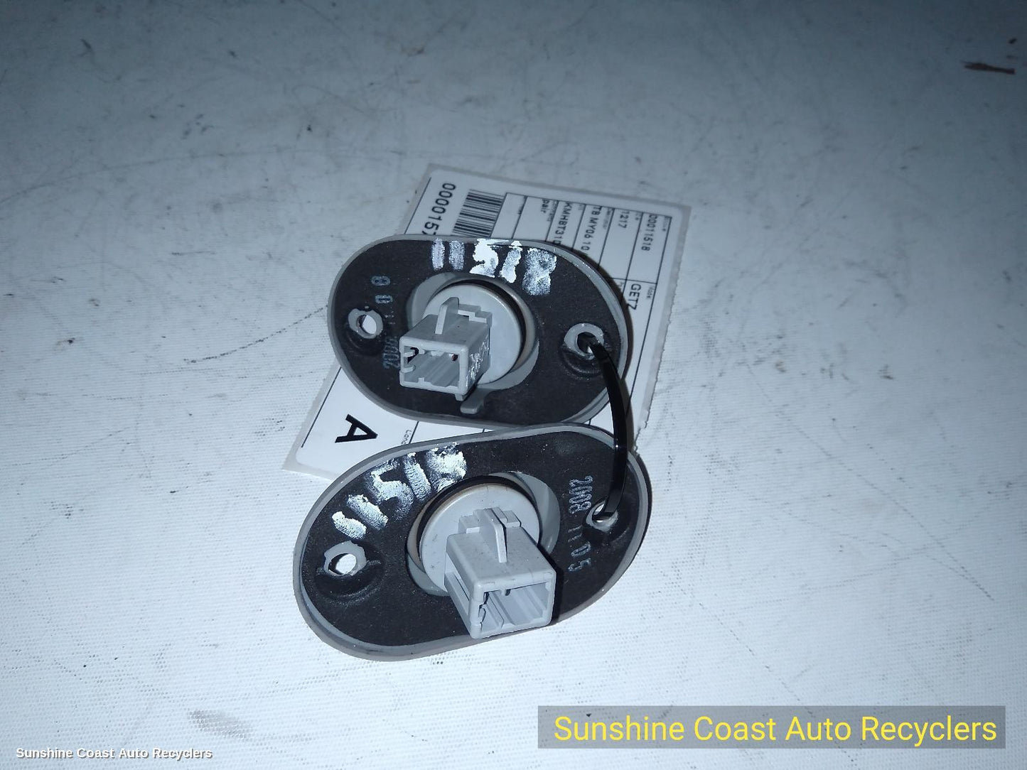 2008 Hyundai Getz Number Plate Lamp