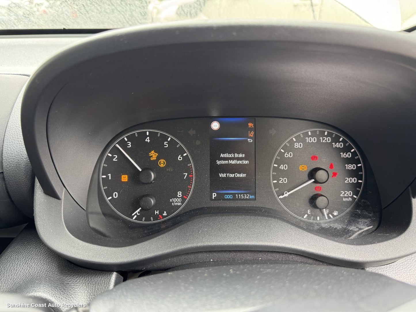2024 Toyota Yaris Instrument Cluster