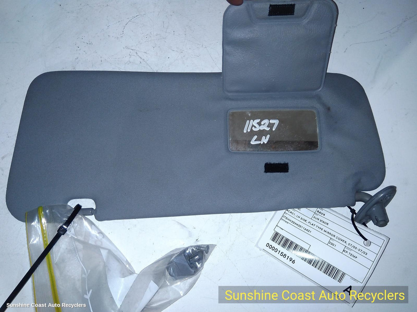 2001 Toyota Rav4 Sunvisor