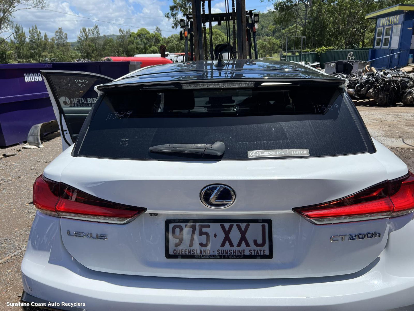 2018 Lexus Ct200h Wiper Arm