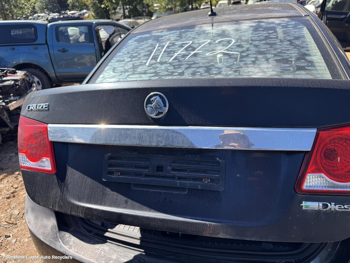 2010 Holden Cruze Rear Garnish