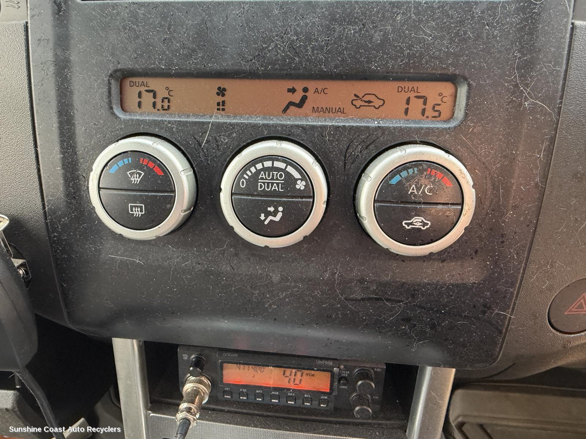 2005-2015 Nissan Navara Heater Ac Controls