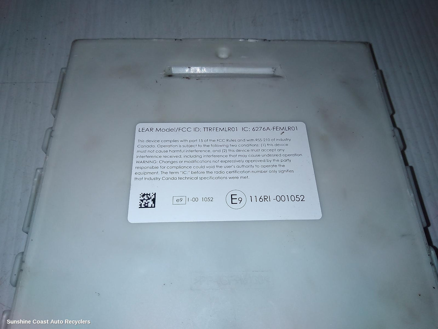 2016 Bmw 4 Series Ecu