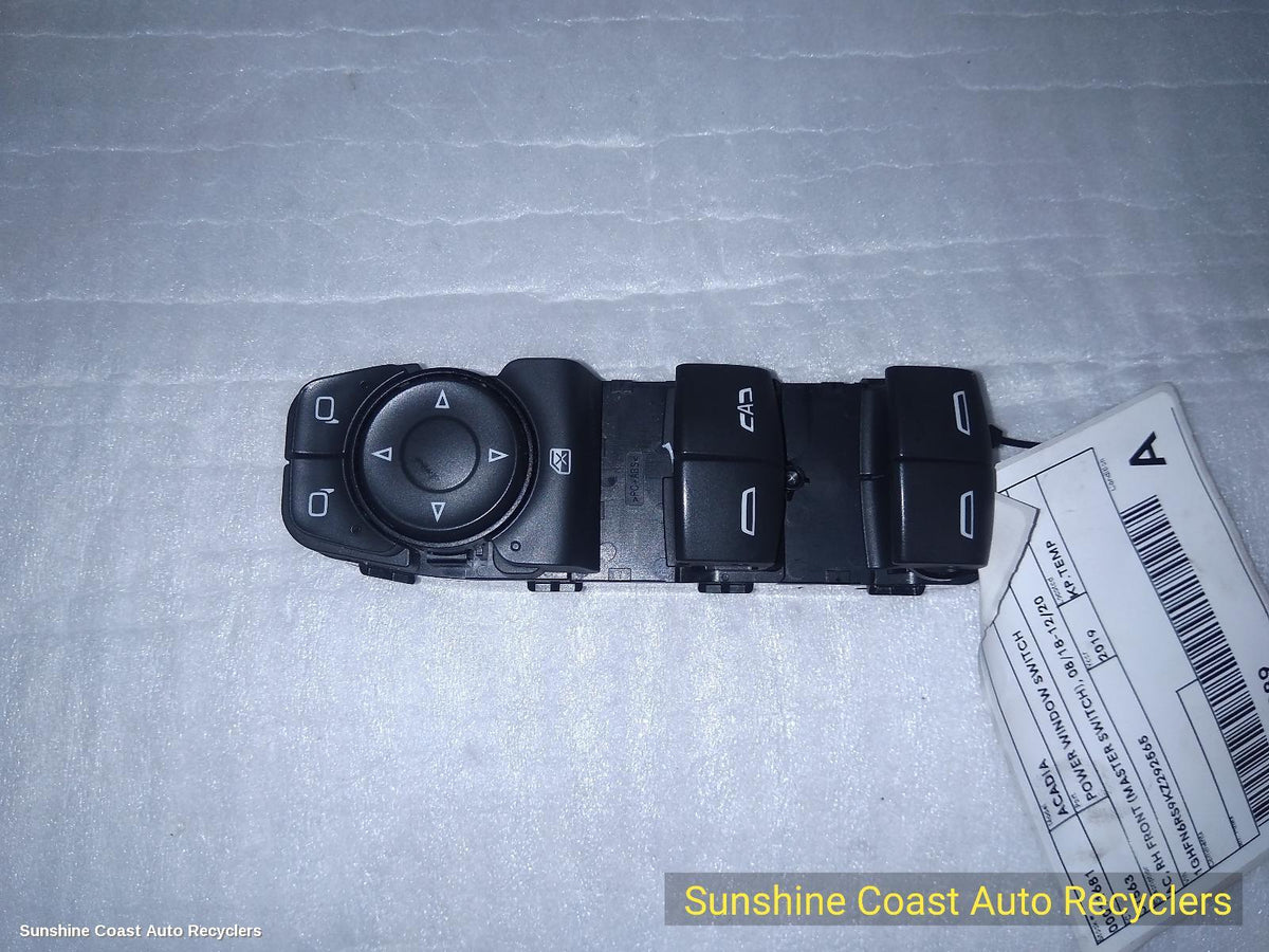 2018-2020 Holden Acadia Pwr Dr Wind Switch