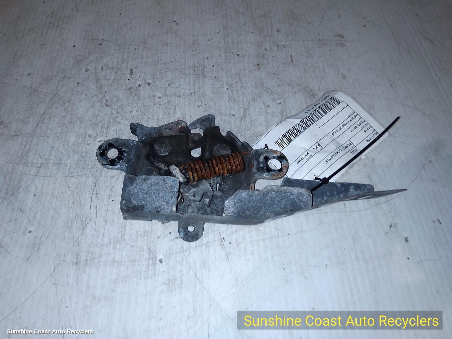 2006 Toyota Hilux Bonnet Lock Support