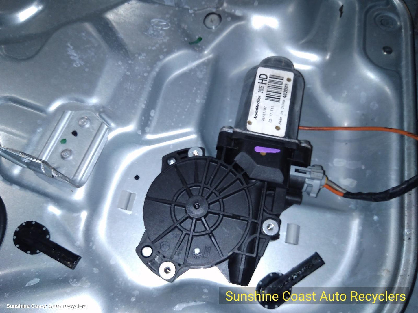 2007 Hyundai Elantra Left Rear Wnd Reg Motor