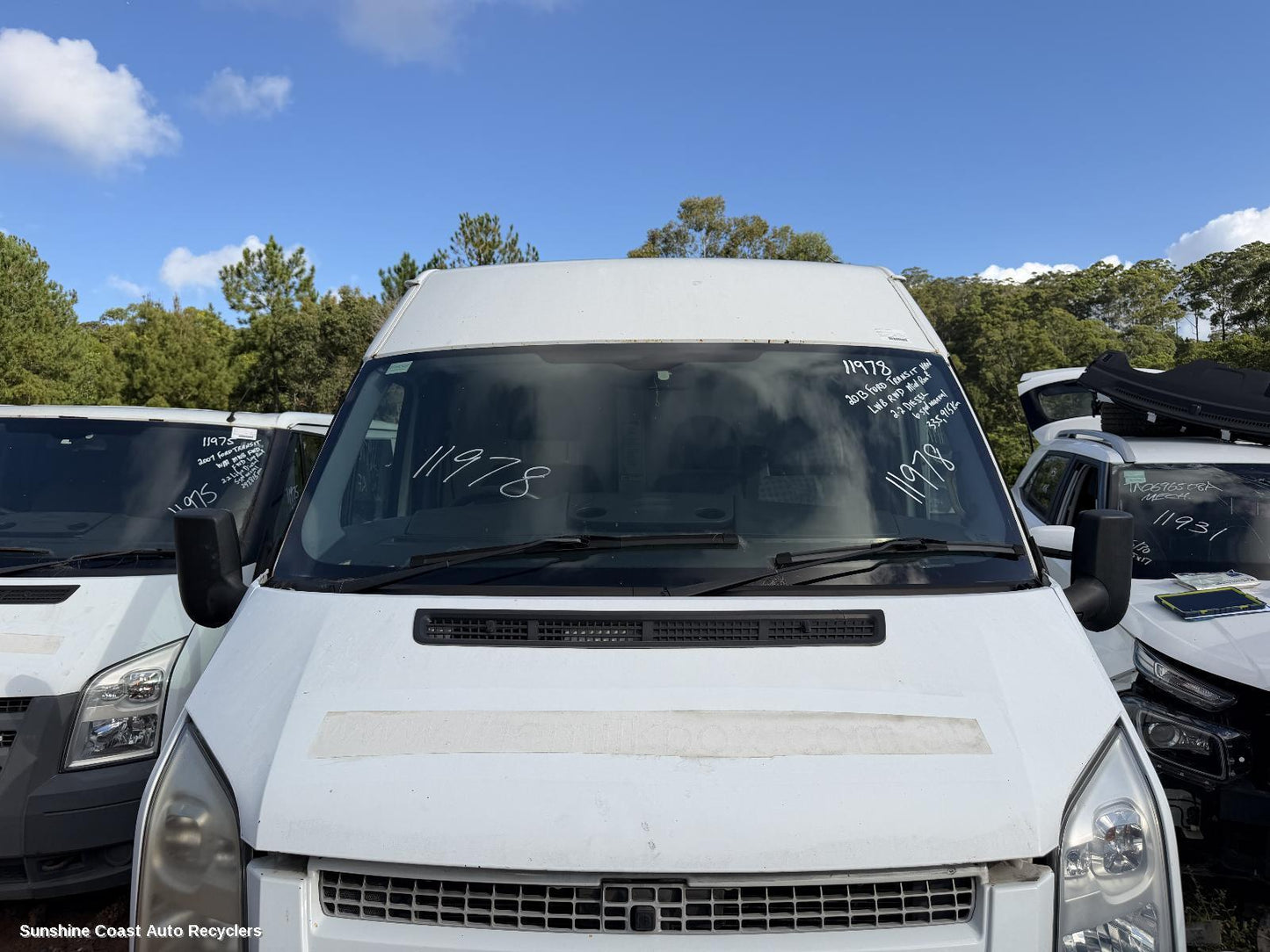 2006-2014 Ford Transit Bonnet