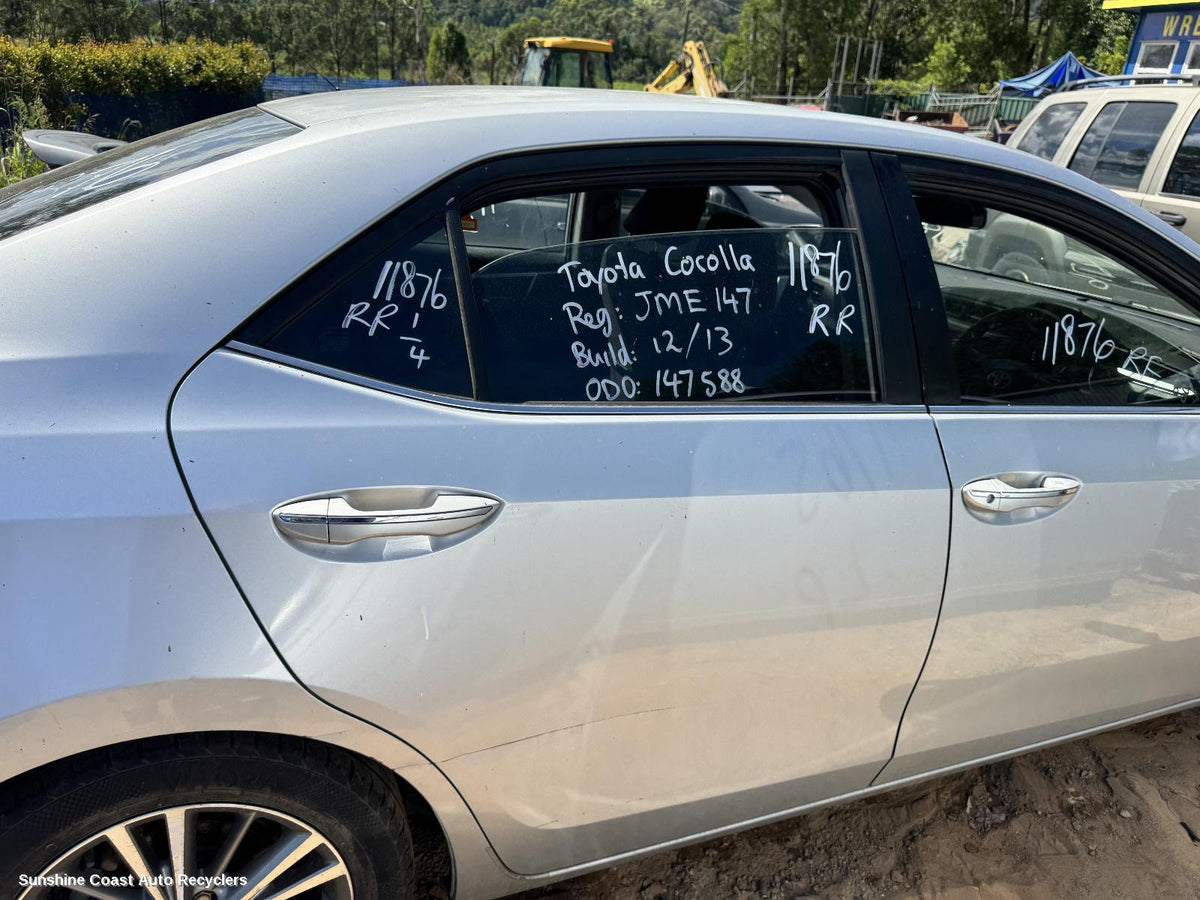 2013-2019 Toyota Corolla Right Rear Door Window