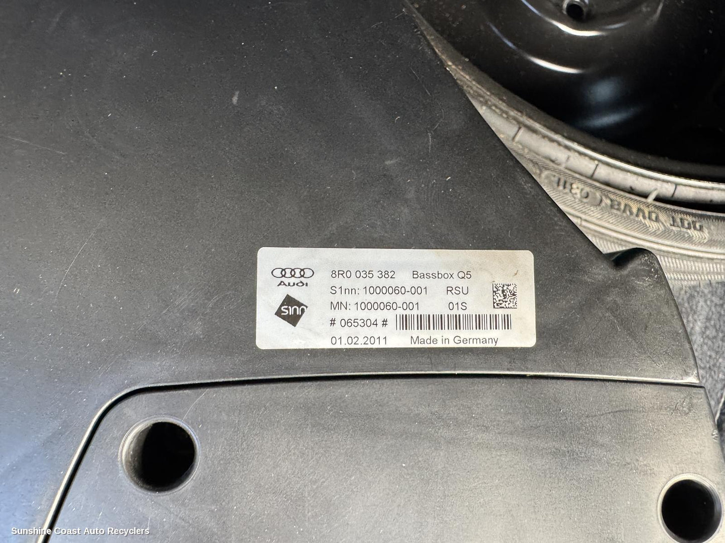 2011 Audi Q5 Radio Cd Dvd Sat Tv