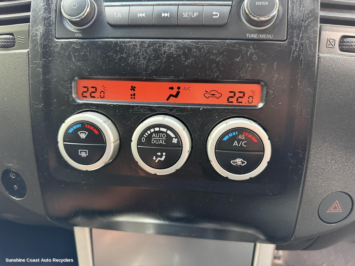 2005-2015 Nissan Navara Heater Ac Controls