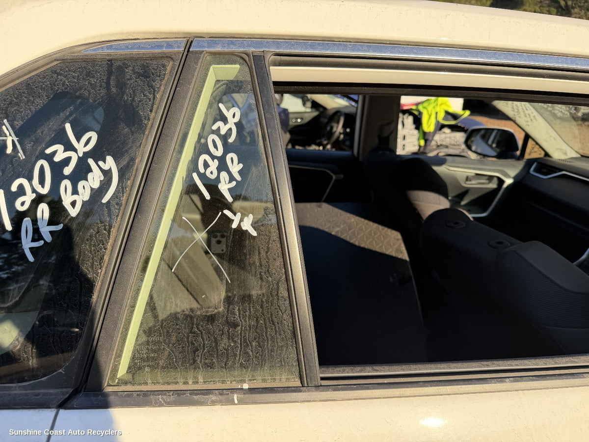 2018-2025 Toyota Rav4 Right Rear 1 4 Door Glass